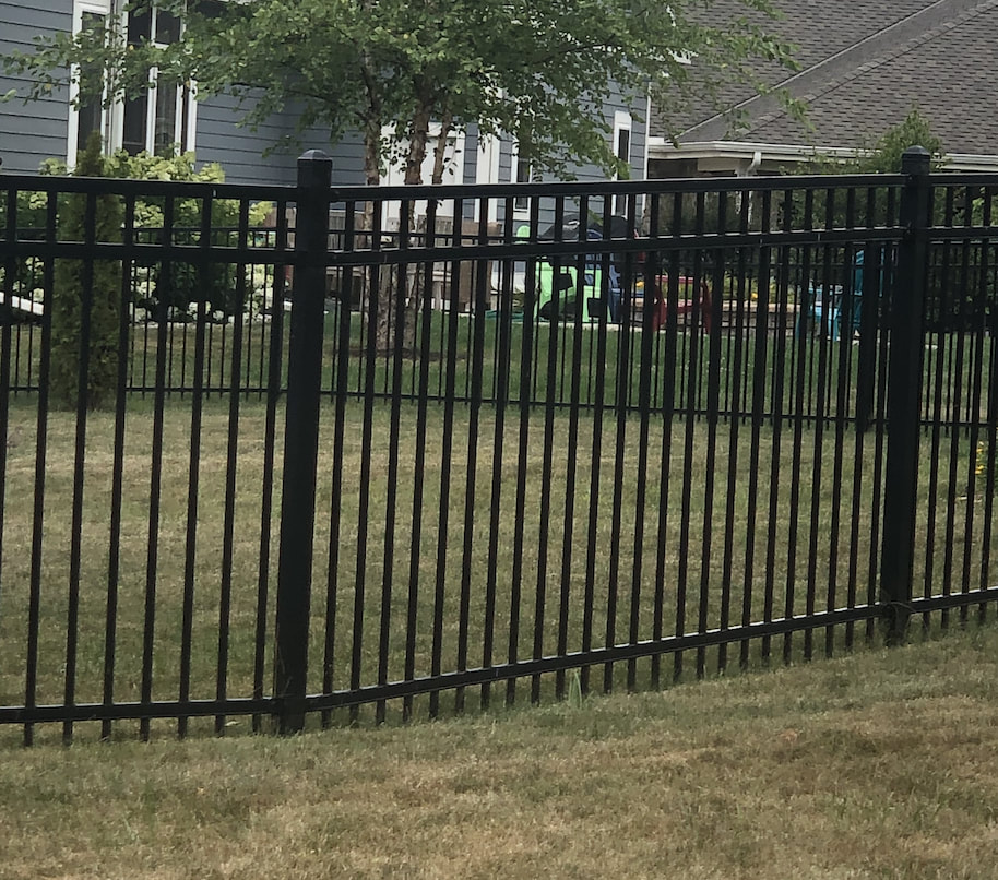 wrought iron fence installation verona wi